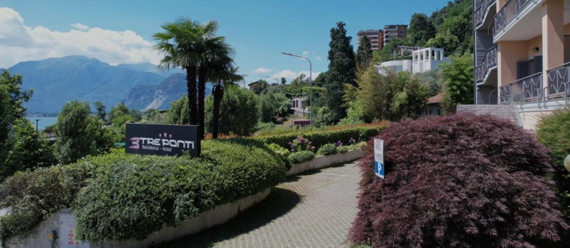 Residence Tre Ponti Verbania Bagian luar foto