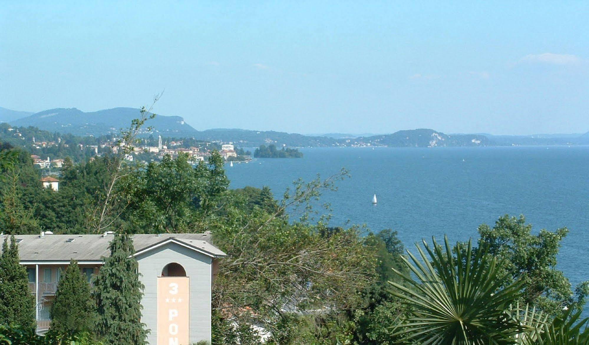 Residence Tre Ponti Verbania Bagian luar foto